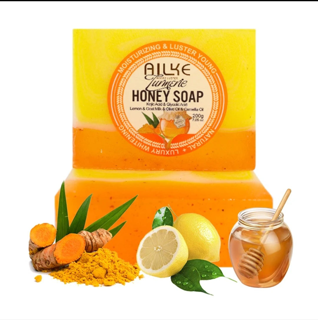 Handmade Turmeric Honey Soap
