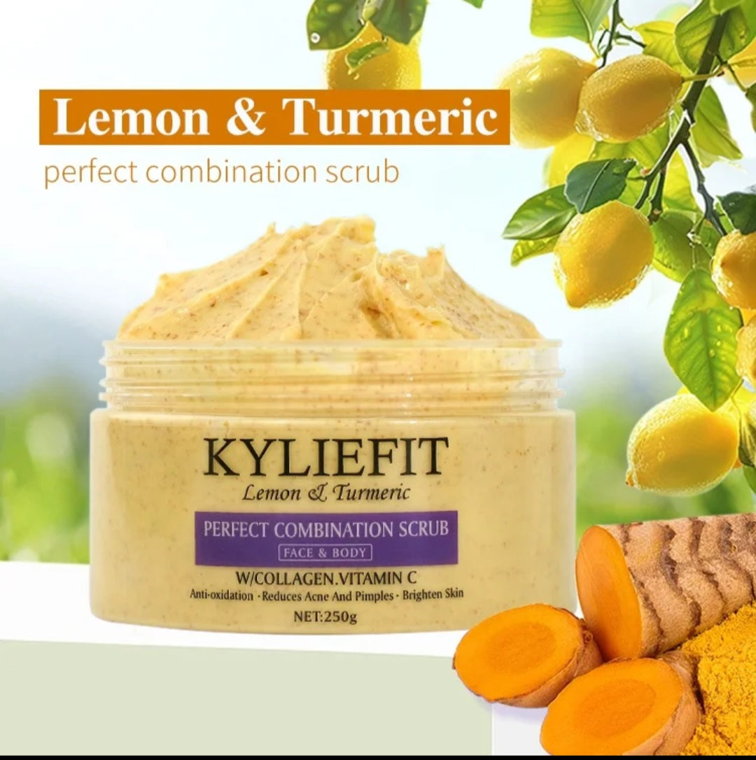 Lemon & Turmeric Body Scrub