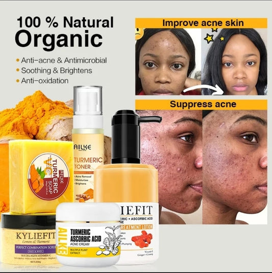 Turmeric 5-piece set combination