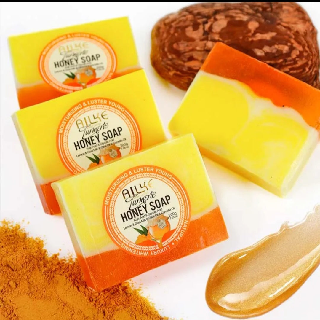 Handmade Turmeric Honey Soap