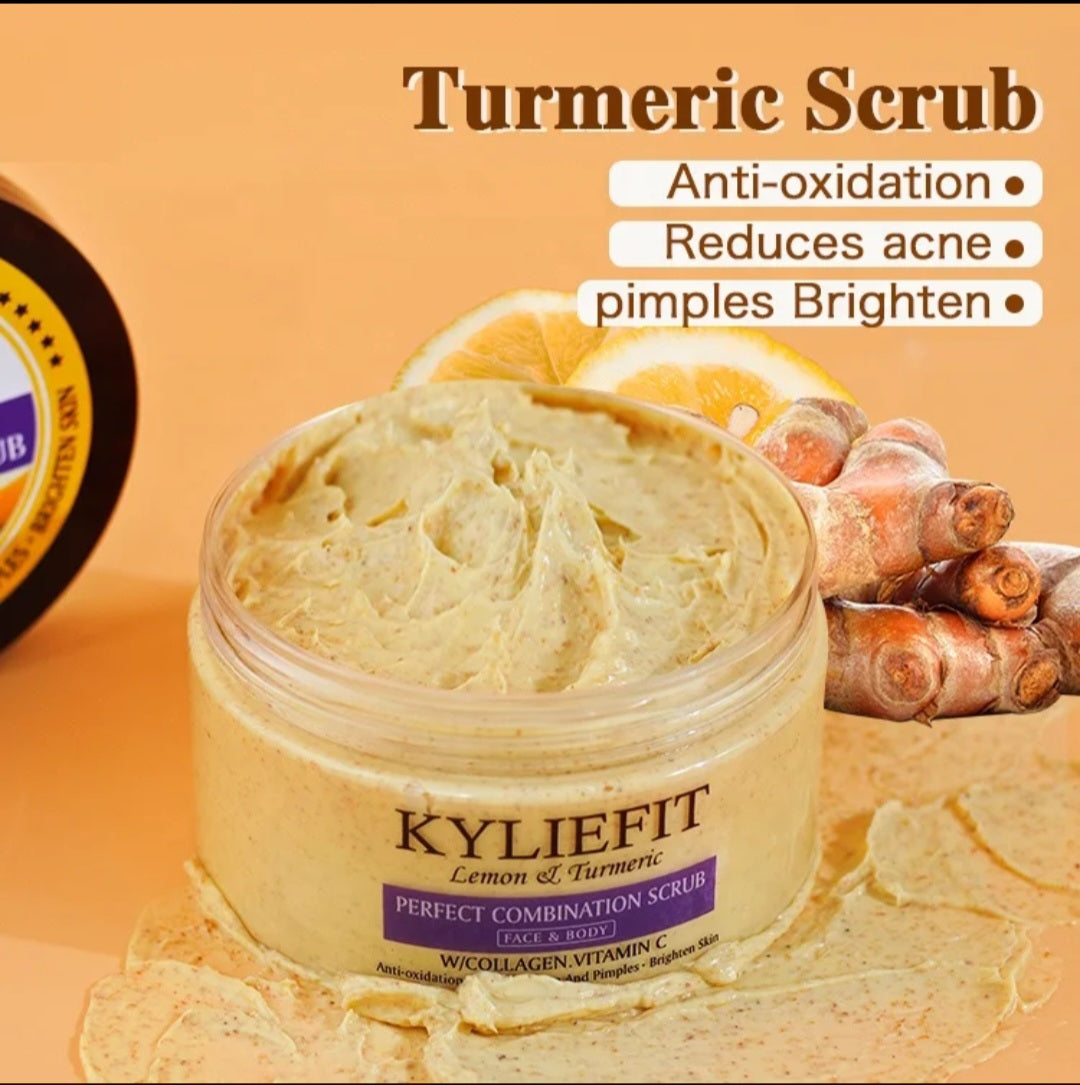Lemon & Turmeric Body Scrub
